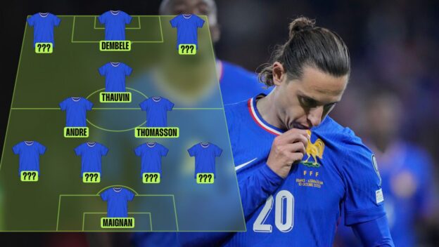 France's best XI – based entirely objectively, statistically on 2025-26 form: No Saliba or Konate?!