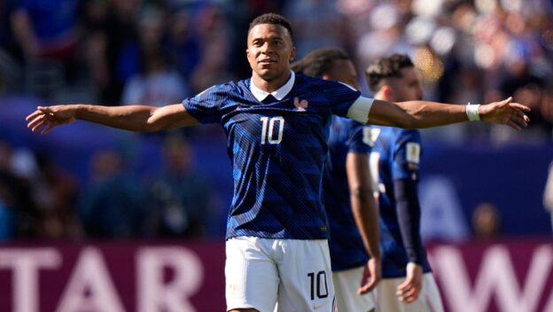 Kylian Mbappe already has two goals in 2026.