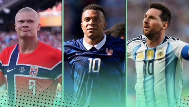 These three have started the World Cup in fine goalscoring form.