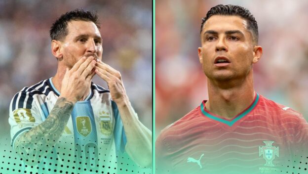 Messi and Ronaldo have now played in six World Cups.