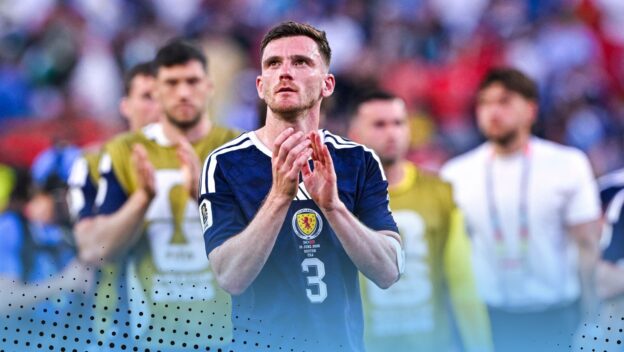Andy Robertson at the World Cup