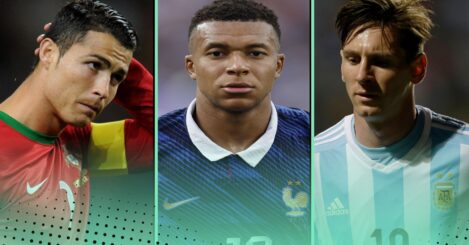 Comparing Kylian Mbappe’s stats to Messi and Ronaldo after 100 international appearances