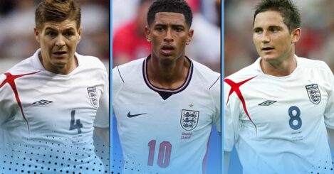 Comparing Jude Bellingham after 50 England caps to Gerrard and Lampard