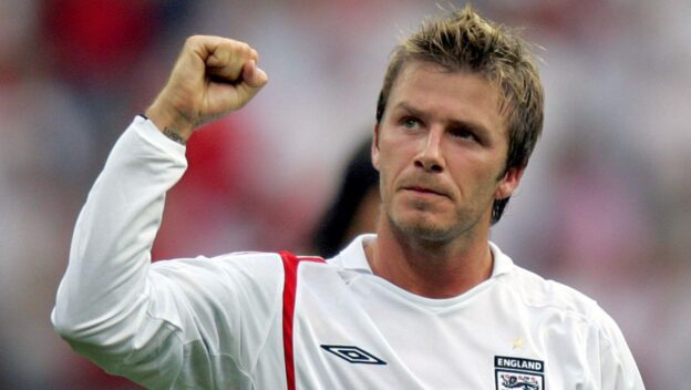 David Beckham was a regular provider of World Cup goals for England.