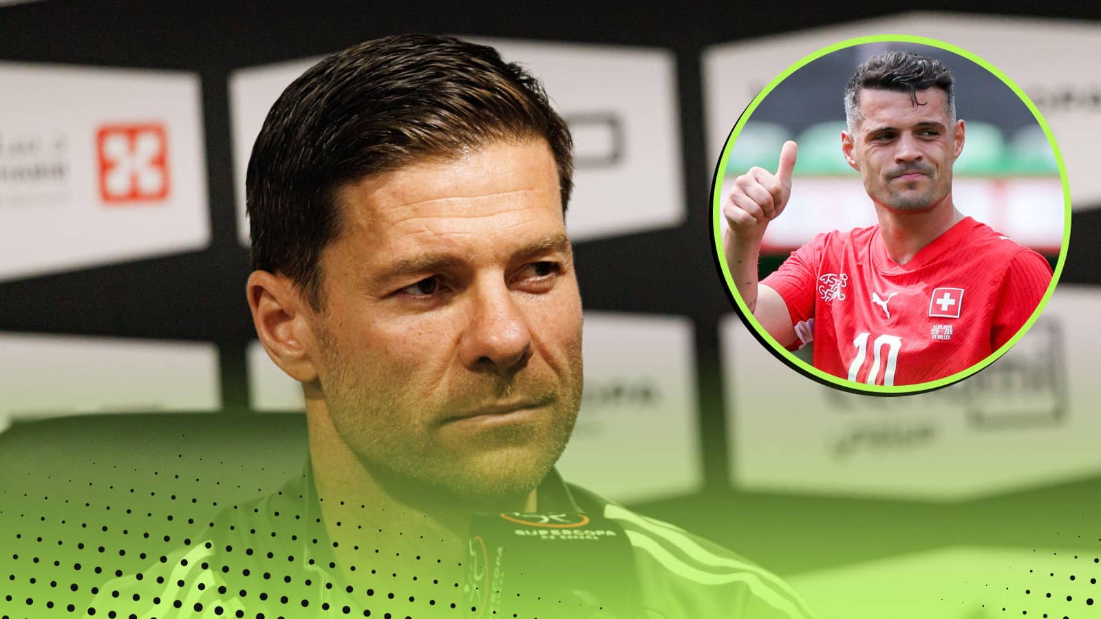 Após a ligação Xhaka, os alvos de Alonso aumentaram em quatro.