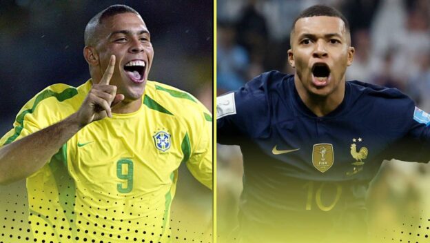 Ronaldo and Kylian Mbappe