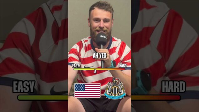 Sam takes on the USA nations quiz