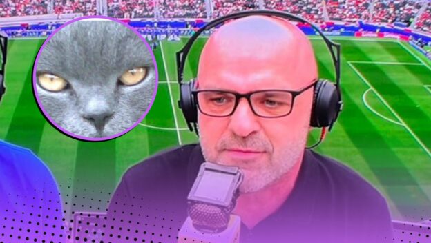 Danny Murphy and Bob the Cat