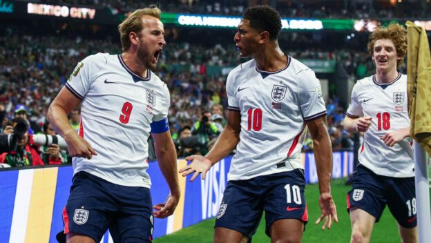 Two of England's knockout hotshots celebrate in 2026.