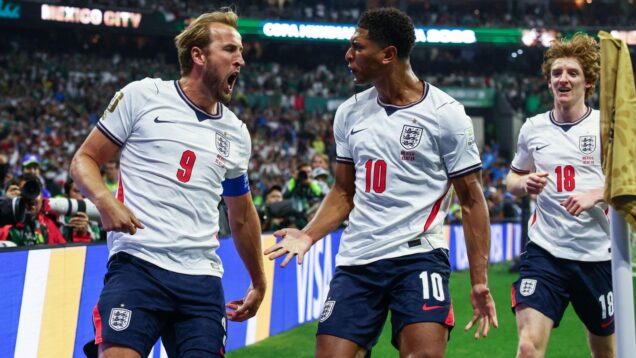 Two of England's knockout hotshots celebrate in 2026.
