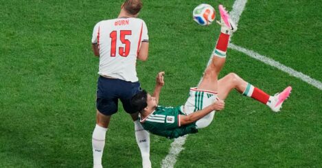 Somebody make a statue of Dan Burn’s iconic World Cup block. Now.