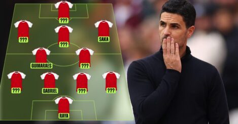 Mikel Arteta’s dream Arsenal XI with Bruno Guimaraes one of three new signings