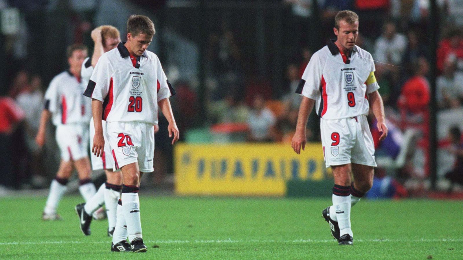 Nome do XI da Inglaterra que perdeu para a Argentina na Copa do Mundo de 1998 Nome do XI da Inglaterra que perdeu para a Argentina na Copa do Mundo de 1998
