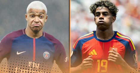 Comparing Lamine Yamal’s stats at 19 to Kylian Mbappe at the same age