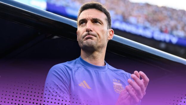 Lionel Scaloni managing Argentina