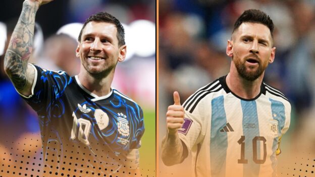 Lionel Messi Argentina 2022 2026 stats comparison goals assists dribbles chances created