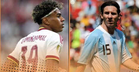 Comparing Yamal & Messi’s international stats after same no. of games