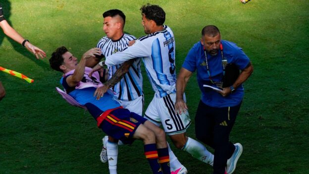 Argentina took losing in the 2026 final badly.