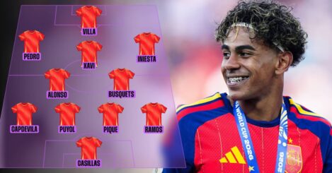 The 3 Spain players who’d definitely start for the 2010 World Cup winners
