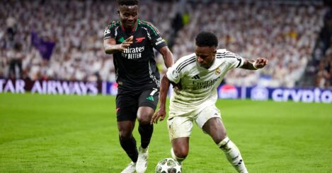 Comparing Vinicius Junior’s current wages with the rest of Arsenal’s squad