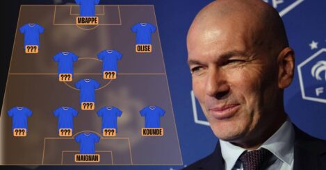 France’s predicted XI under Zinedine Zidane predicted as legend returns