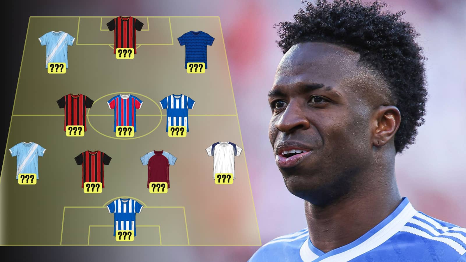 An incredible Premier League XI that earns less combined than Vinicius Junior alone