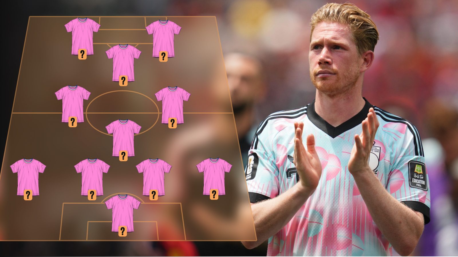Inter Miami's predicted XI if Kevin De Bruyne signs: How many veteran superstars!?