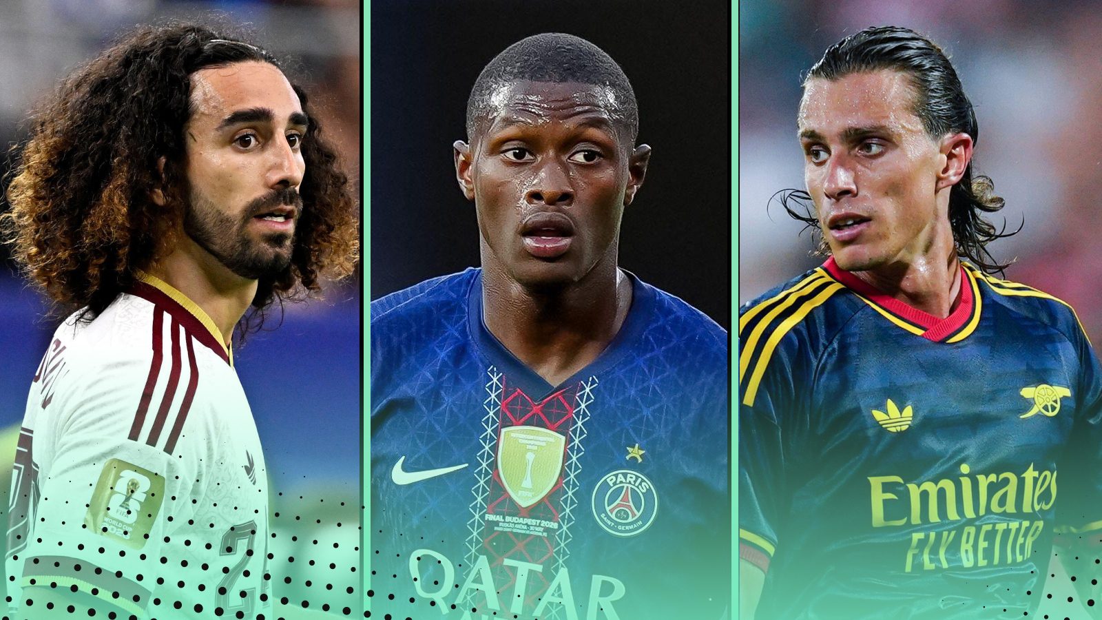 Ranking the 10 left-backs in world football right now: Mendes, Cucurella, Calafiori…