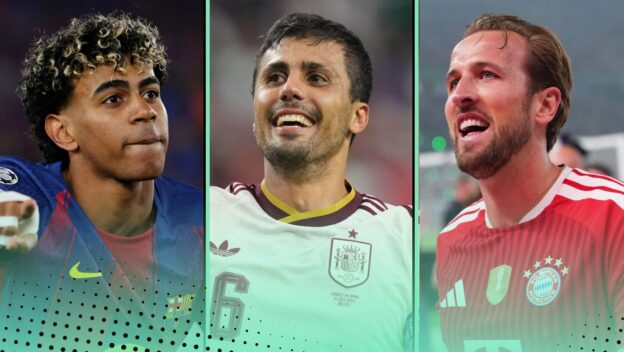 Best XI in world football featuring Rodri, Lamine Yamal, Harry Kane