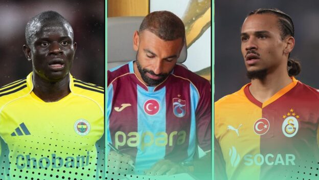 Turkish Super Lig former Premier League players featuring N'Golo Kante, Mohamed Salah and Leroy Sane