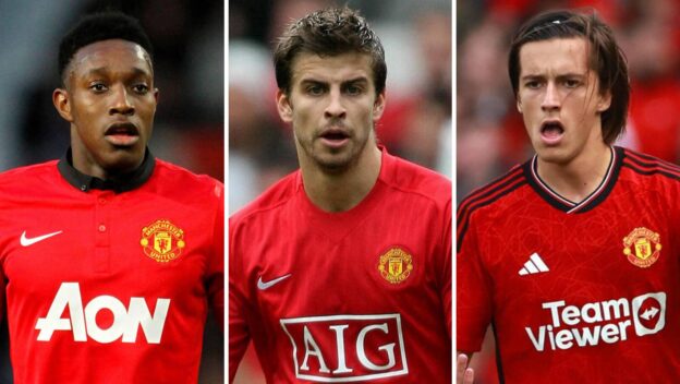 Danny Welbeck, Gerard Pique, Alvaro Carreras