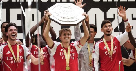 13 incredible stats from Arsenal’s win over Man City in the Community Shield