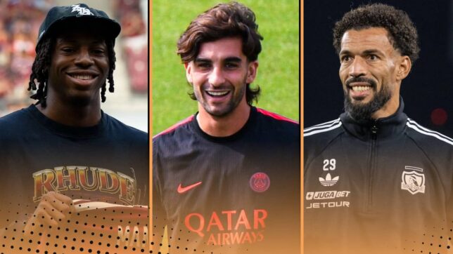Johan Manzambi at Aston Villa, Ferran Torres at PSG and Vozinha at Colo-Colo