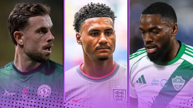 Jordan Henderson at Al-Ettifaq, Ollie Watkins with England and Ivan Toney at Al-Ahli