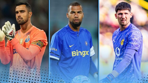Diogo Costa, Robert Sanchez and Gregor Kobel