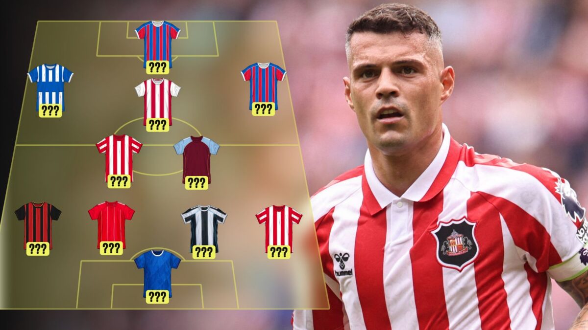 Granit Xhaka is the XI of this tasty-looking team.