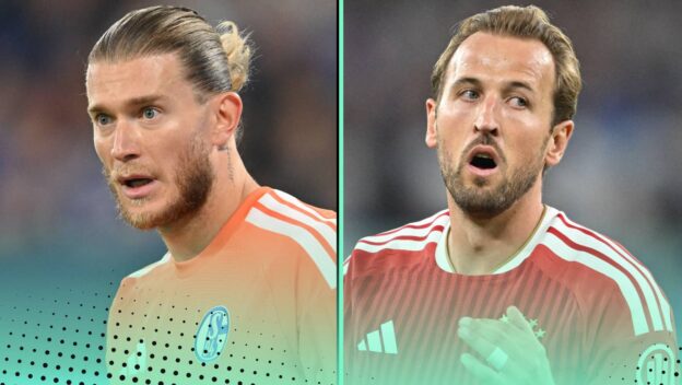 Loris Karius and Harry Kane