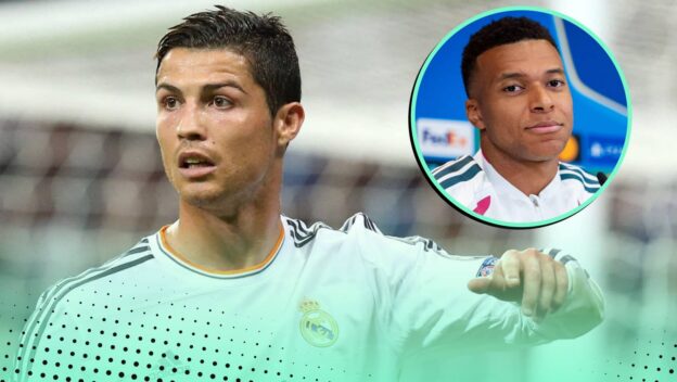 Cristiano Ronaldo and Kylian Mbappe