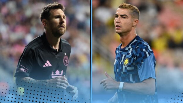 Lionel Messi Cristiano Ronaldo last 100 appearances compared ft. goals, assists