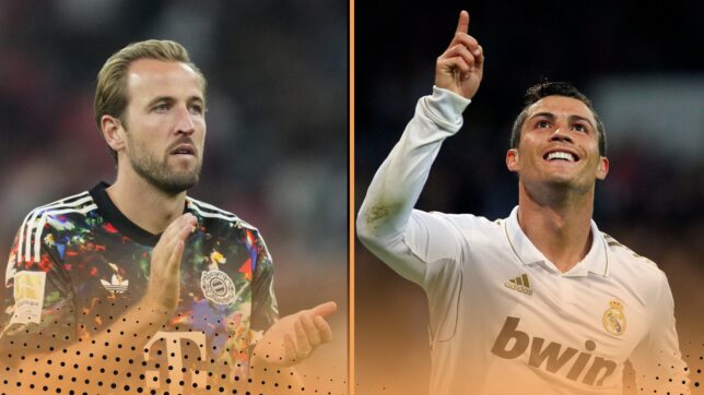 Comparing how long it took Harry Kane to score 100 goals in the Bundesliga with Cristiano Ronaldo in La Liga