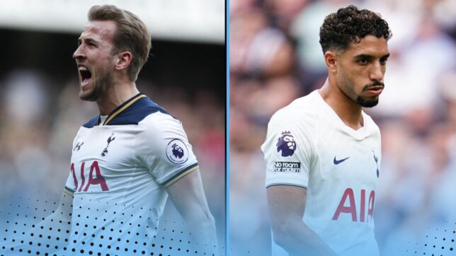 Harry Kane and Omar Marmoush