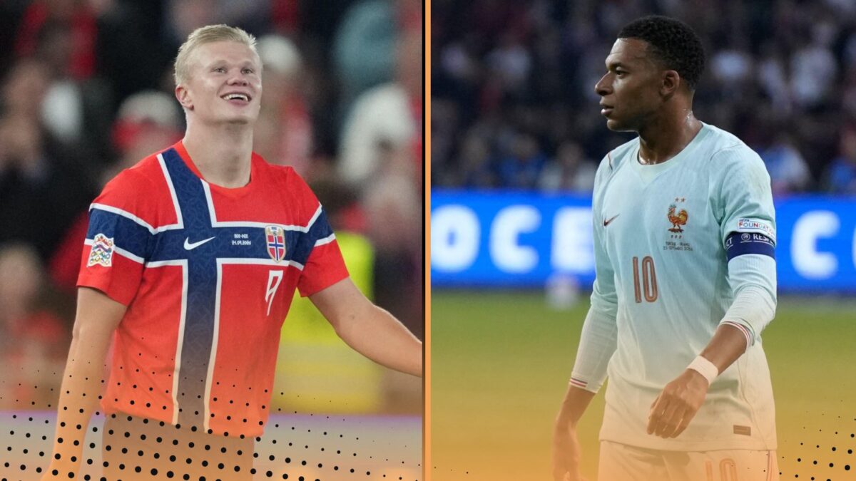 Kylian Mbappe Erling Haaland Goals Assists Compared