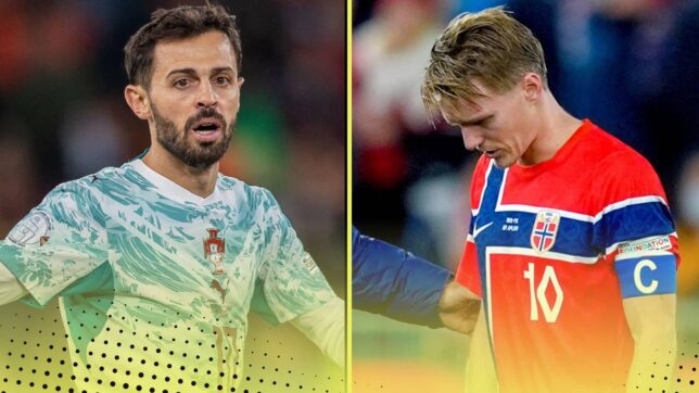 Bernardo Silva and Martin Odegaard