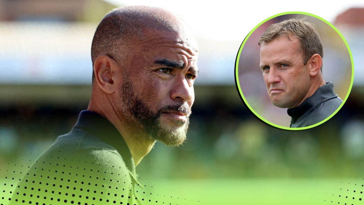 Kieron Dyer and Lee Cattermole