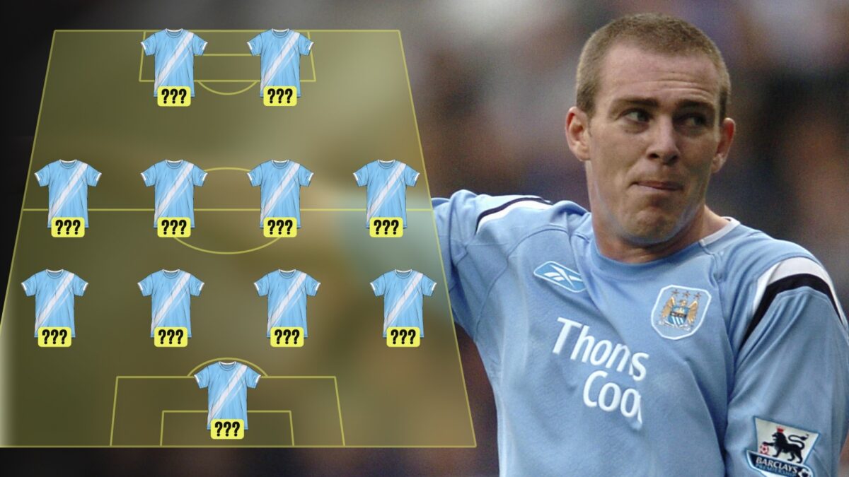 Richard Dunne and a City XI