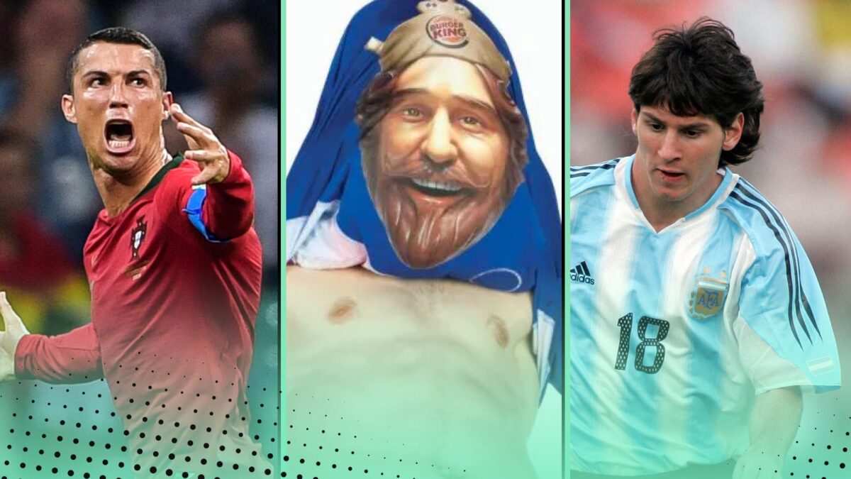 Lionel Messi, Cristiano Ronaldo, Burger King Football Quiz