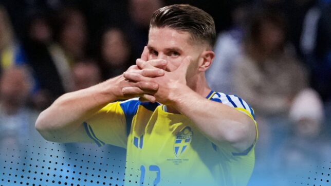 Viktor Gyokeres breaks Man Utd striker’s record as Arsenal man scores again for Sweden