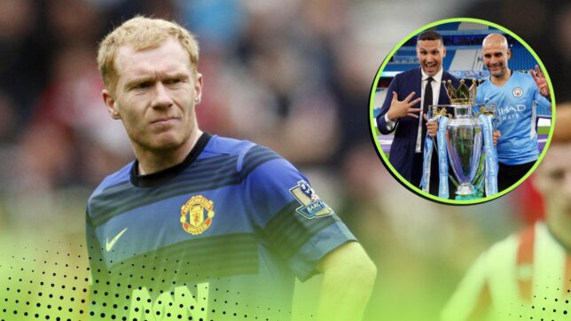 Paul Scholes Manchester City Charges Asked for trophy