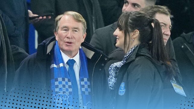 Everton executive chairman Marc Watts of The Friedkin Group in the stands during the Premier League match at Goodison Park, Liverpool. Picture date: Wednesday January 15, 2025.