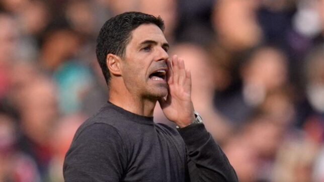Arsenal manager Mikel Arteta